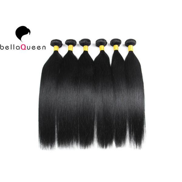 La armadura sin procesar suave del pelo de la Virgen del brasileño de 7 ventas al por mayor el 100% del grado de BellaQueen lía la extensión del pelo