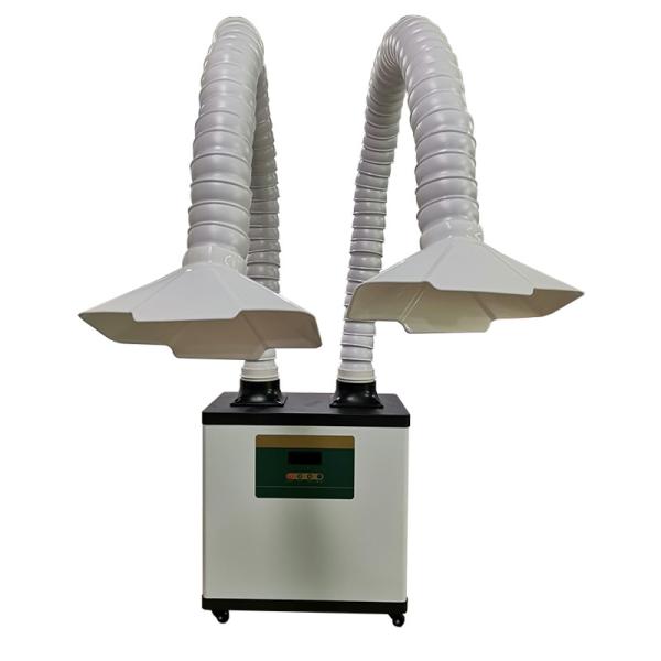 CE Certificate 200W Portable Welding Soldering Fume Remover with Remote Controller and LCD Display