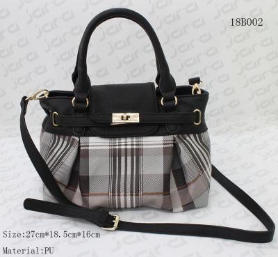 Beautiful Tote / Crossbody Women Fashion Bags For Lady With Checked Patterns