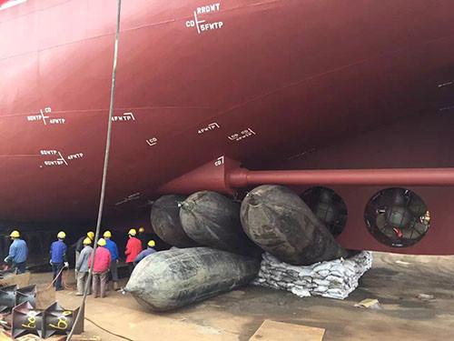 Anti Explosion Marine Rubber Airbag Customized 0.19MPa 0.75MPa