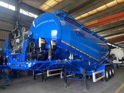 CIMC 3 essieux Poids lourd 50 mètres cubes 80 tonnes Semi-remorque de transport en vrac