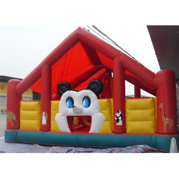 Outoodr Mickey Mouse Large Inflatable Fun Park / Cartoon Inflatable Fun World