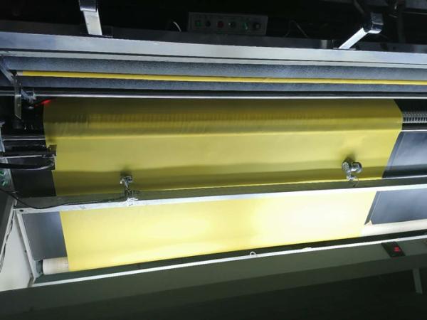 Acid Proof Silk Mesh For Screen Printing , Polyester Filter Mesh 32-100 Width 1.65m