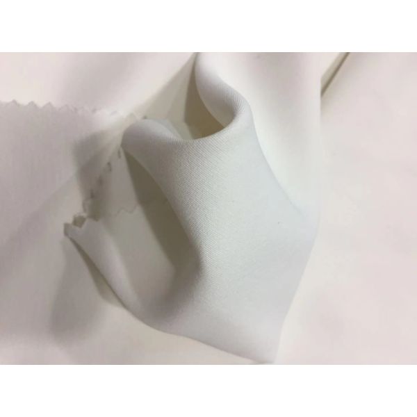 Tejido de estiramiento aburrido para abrigos de mujeres faldas trajes pantalones uniforme 100% poliéster