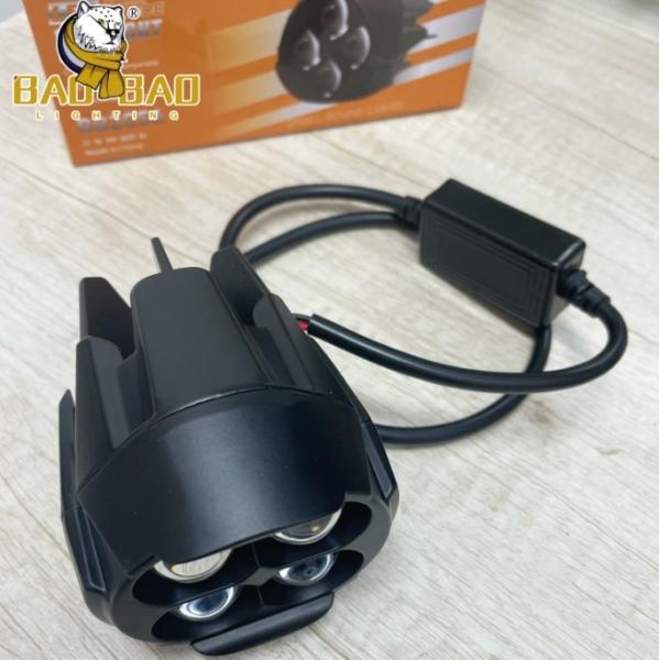 80V Metal 4 Beads High Bright Fog Light Farol de motocicleta fabricante