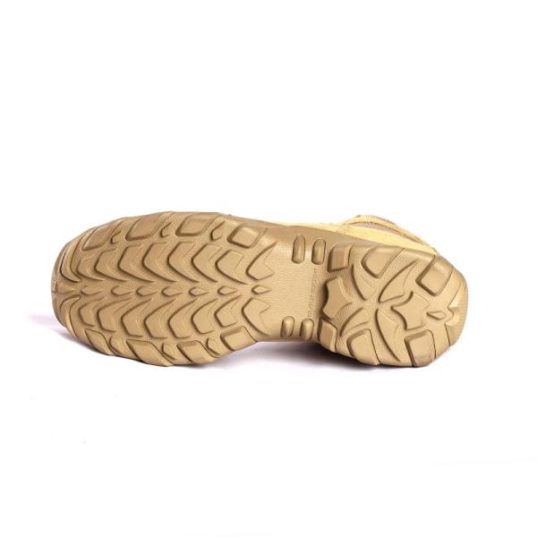 SHENGJIE Traction High Outdoor Shoes Suede Cow Leather Oxford Fabric Waterproof Hiking Boots