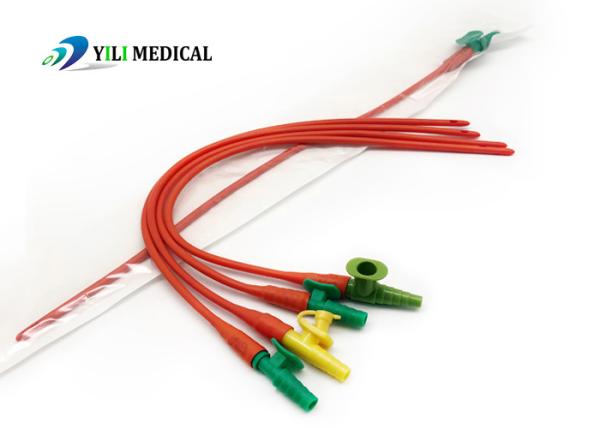 Harmless PVC Red Robin Suction Catheter Stable With Control Valve