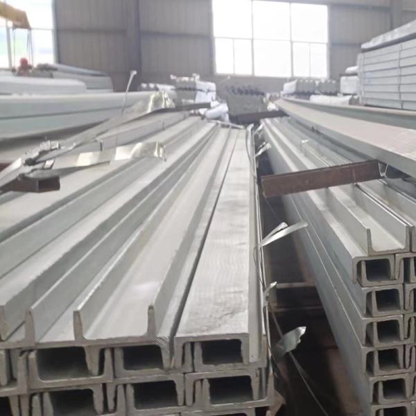 Not Perforated GalvanizedHot Rolled Steel Channel Q355 U Shaped Metal Channel 100% Tested