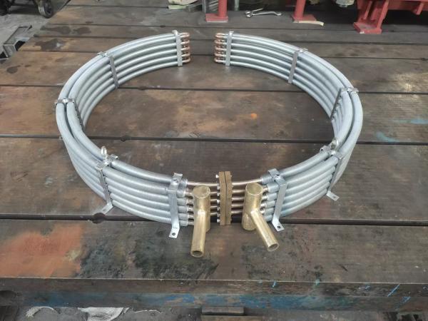 Wall Mounted Hydraulic Turbine Unit Oil Cooler 0-80.C Operating Temperature