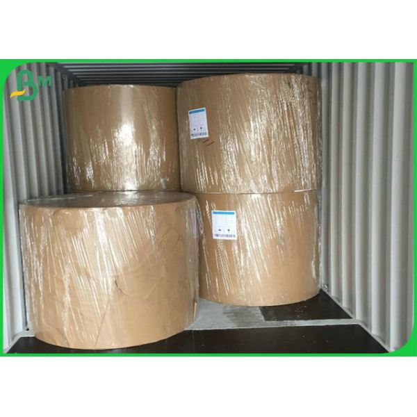 Papel de Kraft de bambú biodegradable de la pulpa del 100% para el embalaje de la flor