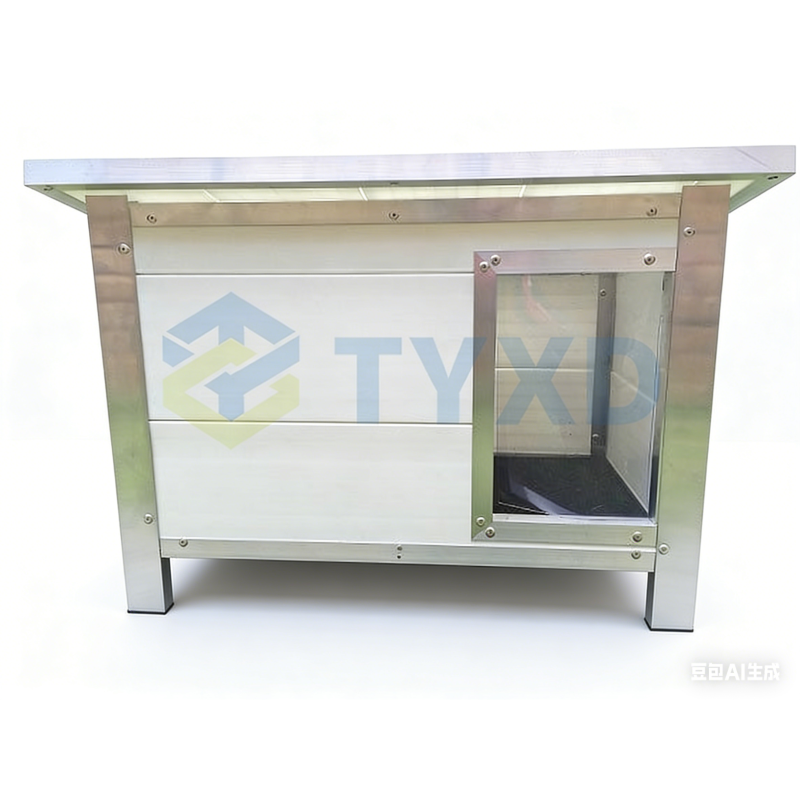 TYXD Dog Kennel Insulated Outdoor Dog House with Insulation for Truck Bed & Outdoor Use. Easy to Install and Clean.