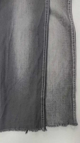 Poids léger 6,8 oz noir/noir avec pleine largeur 69/71  Pas de tissu de denim étirable JSD2035A pour tissu de denim en gros