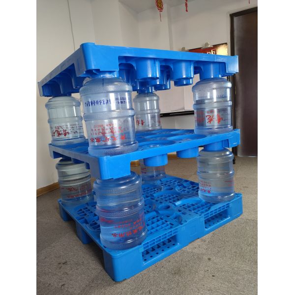 HUADING Heavy Duty Shipping Transport Warehouse Plastic Pallet for 19.8L 16pcs Buckets