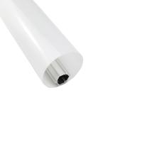 Tube rond LED en aluminium d'angle de faisceau de 360 degrés allumant le profil pour la lumière de bureau