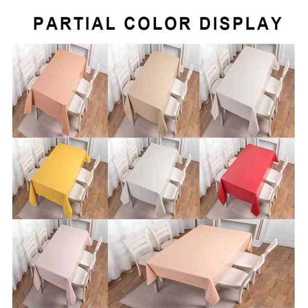 Столовая ткань для вечеринок из ПВХ, нетканая печатная столовая ткань 137 см*20 м для украшения свадьбы