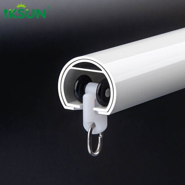 ODM Aluminium Curtain Rod , Telescopic Curtain Pole With Electrophoresis Treatment