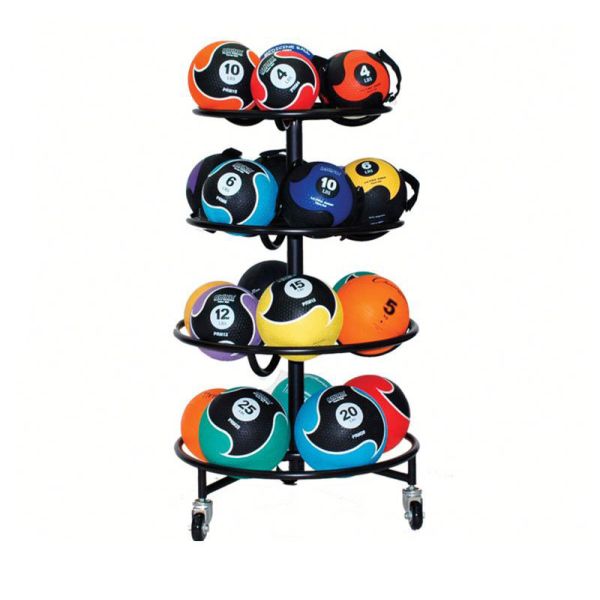 5 Layers Sports Display Rack For Soccer Football / Basketball / Volleyball