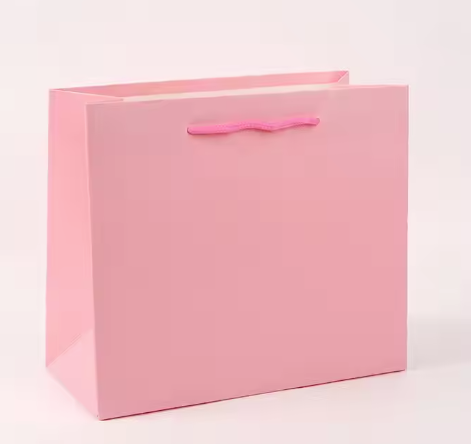 ジュエリーショップ向けカスタム高級ブラウンクラフト紙袋