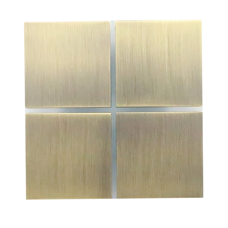 2025 KNX Newest 4 Gang Smart Full Touch Panel Luxury Smart Home Building System DALI Smart Home Automation Control 1 Piece