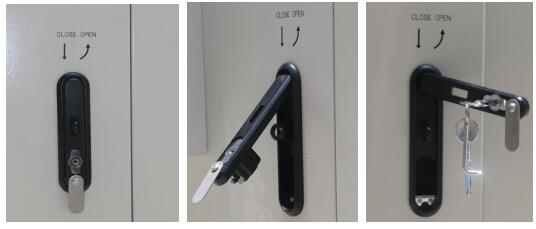 Heat Insulation PEF Battery Storage Cabinet Outdoor Rack Enclosure 3 Shelves Cooling