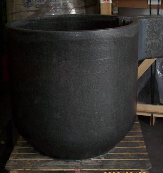 High Purity 40mpa Graphite Crucible For Melting Cast Iron