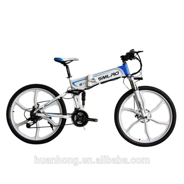 26 Inch SHlMANO Foldable Electric Mountain Bike 21 Speed Energy Saving