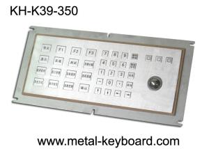 Long life Industrial Ruggedized Keyboard with Metal Panel Mount and Laser