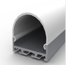Led Aluminum profile 6000 Series PC cover led channel LED light profiles for led strips aluminum extrusion profiles