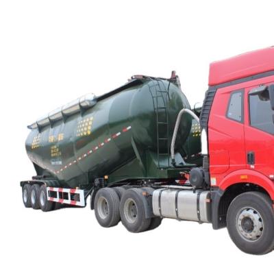 30-50t Max Payload 3 Axles Dry Bulk Cement Tank Truck Trailer for Mobile Road Tanker