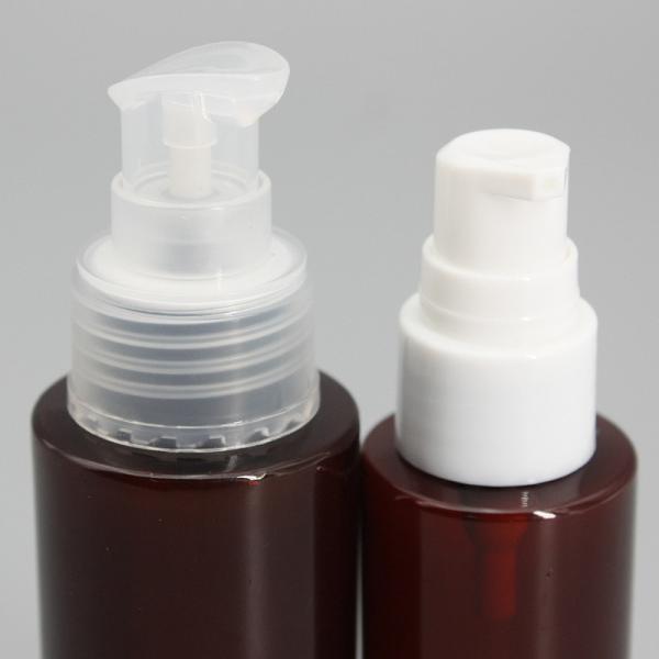 70ml Amber PET Lotion Cylinder Plastic Alcohol Spray Bottle