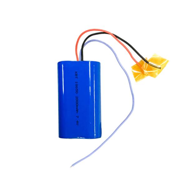 UN38.3 Rechargeable Lithium Cobalt Battery 7.4V 2000mAh