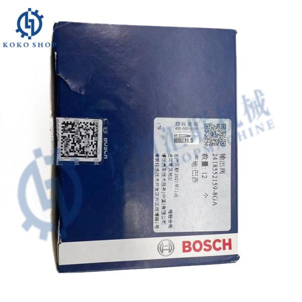 BOSCH original 2418552159 bomba de injecção de combustível diesel válvula de entrega para excavadora PC360-7 motor 6D114