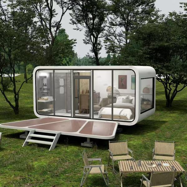 20FT 40FT Modern Design Garden Living Cottage Modular Outdoor Apple Cabin House Container