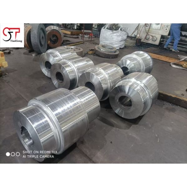 High Load Heavy Steel Forgings Custom Shaped For Hydraulic Cylinder Open Die Forging