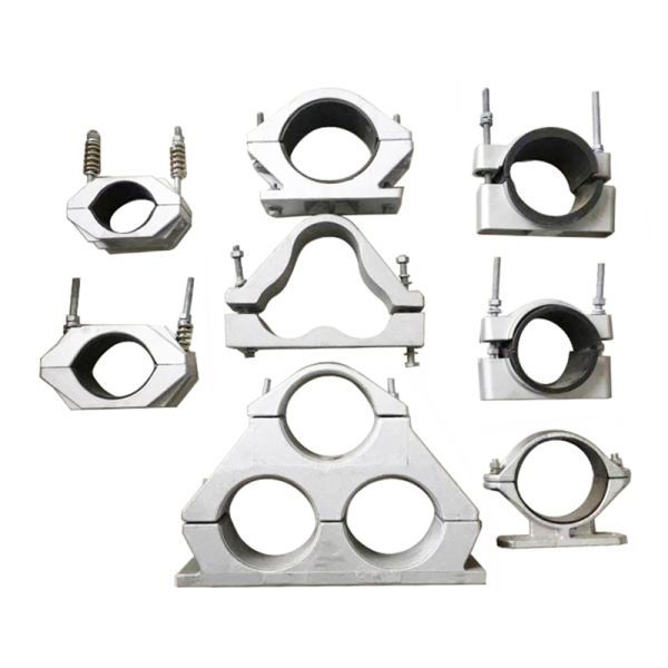 Высоковольтное Clampfasten зажимает одиночный исправленный кабель ядра