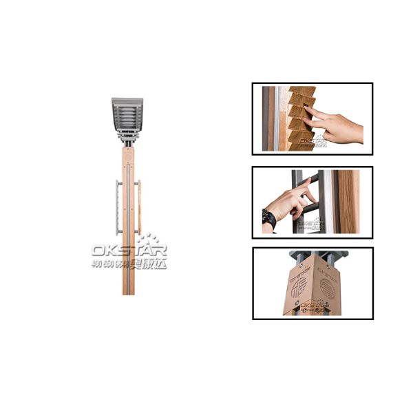 outdoor wooden fitness equipment brain finger trainer