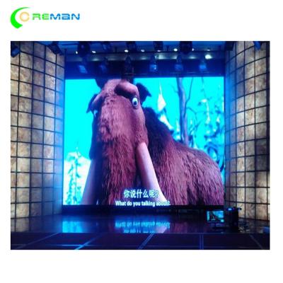 Wall Large P3 P5 Rental LED Display , Cabinet LED Media Screen Video Effect