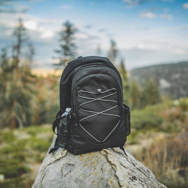 Day Trips Water / Wine Cooler Backpack , Camping Cooler Backpack Black 28 Cans