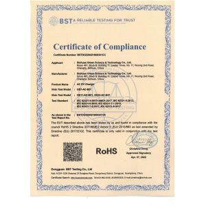 Sichuan Hongshunjin Trading Co., Ltd. Сертификации