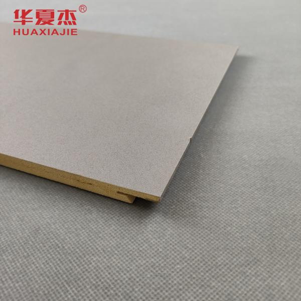 Painel de parede de superfície plana WPC Anticorrosivo 600 mm x 9 mm Para decoração de interiores