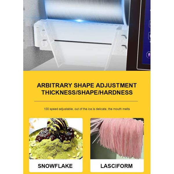 392*650*650mm Snow Flake Ice Making Machine The Perfect Ice Maker for End Restaurants