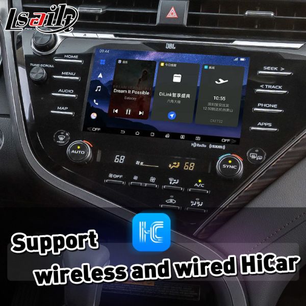 Lsailt Wireless Android Auto Carplay Interface for 2017-2021 Toyota Camry