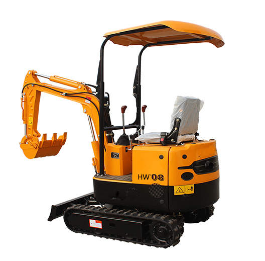 Micro Hydraulic Crawler Excavator For Small Works Low Oil Consumption