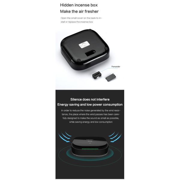 PM2.5 Дисплей Автомобильный очиститель воздуха Портативный рабочий стол Мини-комната В автомобилях Очищение загрязнителей воздуха USB-очиститель воздуха