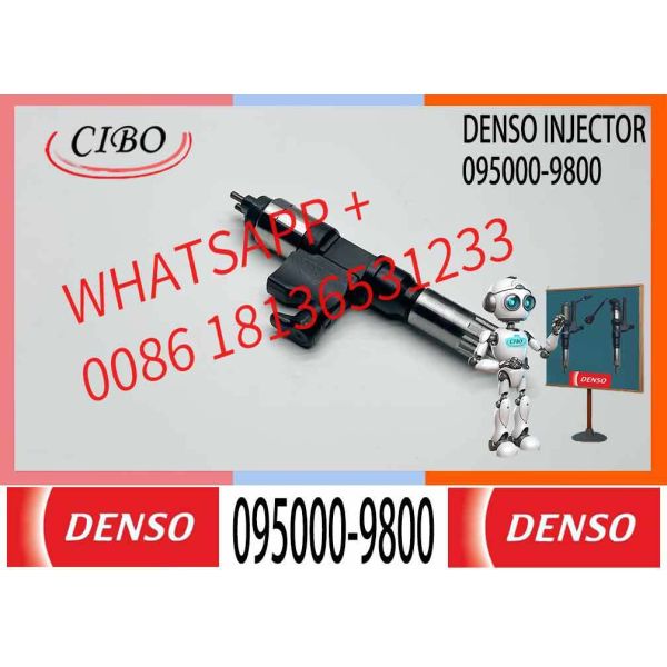Diesel Fuel Injector 095000-9800 8-98219181-0 095000-8970 8-98151856-3 for Isuzu 4HK1 6HK1 Engine