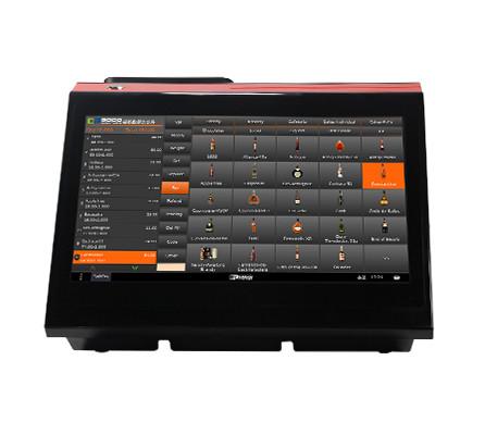 14 polegadas Full HD Android/Win POS dispositivo com 80mm Inbuilt-in impressora térmica e cliente / 2o display