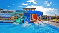 ODM Outdoor Water Park Entertainment Sports Swimming Pool Fiberglass Slide For Kids