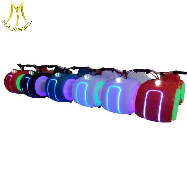 Hansel children game equipment amusement game machine fiberglass motorbike rides
