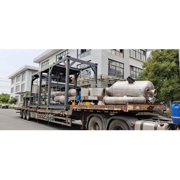 Stainless Steel vacuum evaporation machine MVR evaporator for industrial
