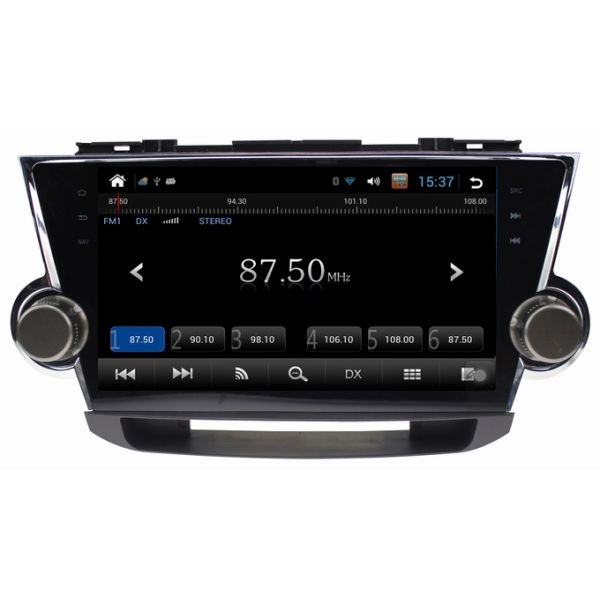 Ouchuangbo Toyota Highlander 2009-2011 android 4.2 autoradio DVD GPS stereo navigation system support 4 core MP4 Aux